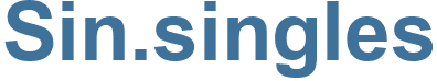 Sin.singles - Sin Website