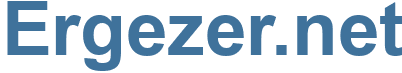 Ergezer.net - Ergezer Website