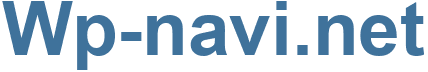 Wp-navi.net - Wp-navi Website