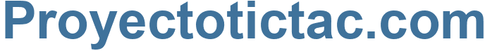 Proyectotictac.com - Proyectotictac Website