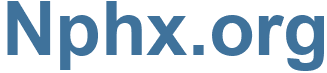 Nphx.org - Nphx Website