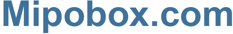Mipobox.com - Mipobox Website