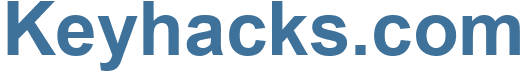 Keyhacks.com - Keyhacks Website