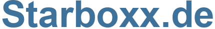 Starboxx.de - Starboxx Website