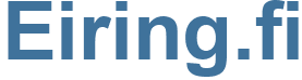 Eiring.fi - Eiring Website