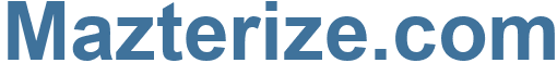 Mazterize.com - Mazterize Website