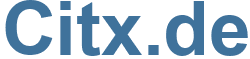 Citx.de - Citx Website