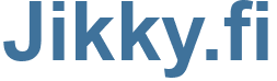 Jikky.fi - Jikky Website