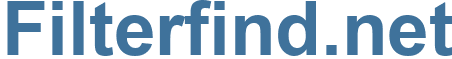 Filterfind.net - Filterfind Website