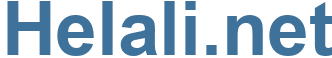 Helali.net - Helali Website