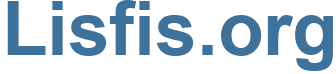 Lisfis.org - Lisfis Website