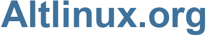 Altlinux.org - Altlinux Website