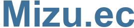 Mizu.ec - Mizu Website