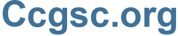 Ccgsc.org - Ccgsc Website