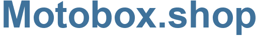 Motobox.shop - Motobox Website