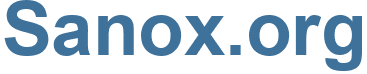 Sanox.org - Sanox Website