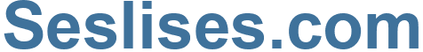 Seslises.com - Seslises Website