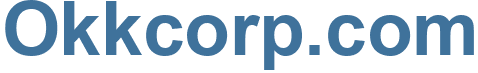 Okkcorp.com - Okkcorp Website
