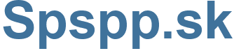 Spspp.sk - Spspp Website