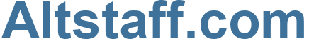 Altstaff.com - Altstaff Website