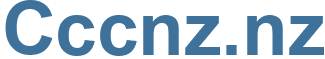 Cccnz.nz - Cccnz Website