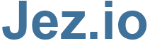 Jez.io - Jez Website