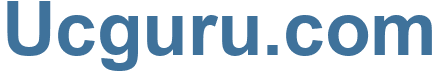 Ucguru.com - Ucguru Website
