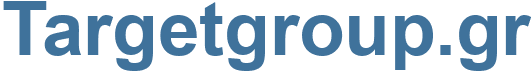 Targetgroup.gr - Targetgroup Website