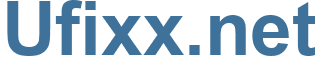 Ufixx.net - Ufixx Website