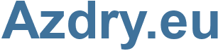 Azdry.eu - Azdry Website