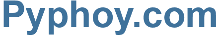 Pyphoy.com - Pyphoy Website