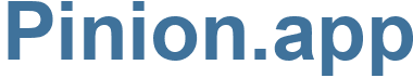 Pinion.app - Pinion Website