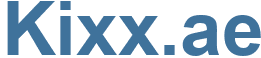 Kixx.ae - Kixx Website
