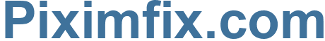 Piximfix.com - Piximfix Website