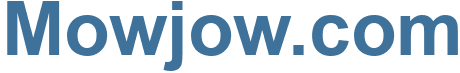 Mowjow.com - Mowjow Website