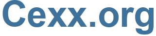Cexx.org - Cexx Website