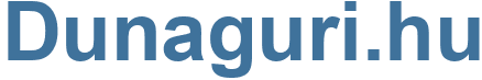Dunaguri.hu - Dunaguri Website