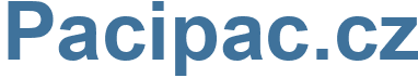 Pacipac.cz - Pacipac Website