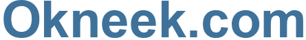 Okneek.com - Okneek Website