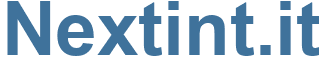 Nextint.it - Nextint Website