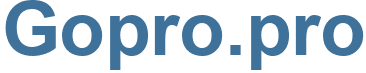 Gopro.pro - Gopro Website